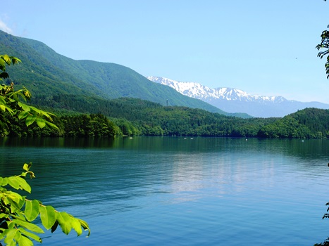 仁科三湖（青木湖・木崎湖・中綱湖）