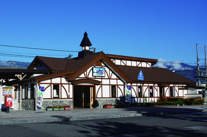 JR大糸線　豊科駅